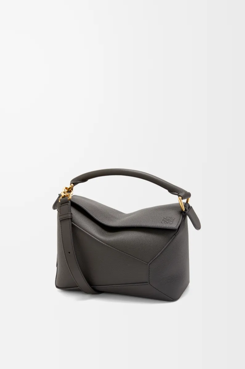 小号柔软粒面牛皮革 Puzzle 手袋