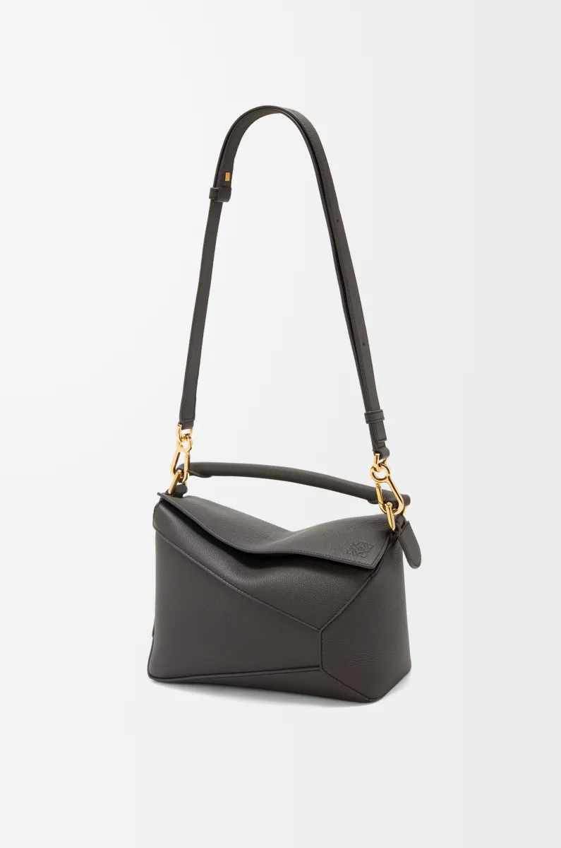 小号柔软粒面牛皮革 Puzzle 手袋