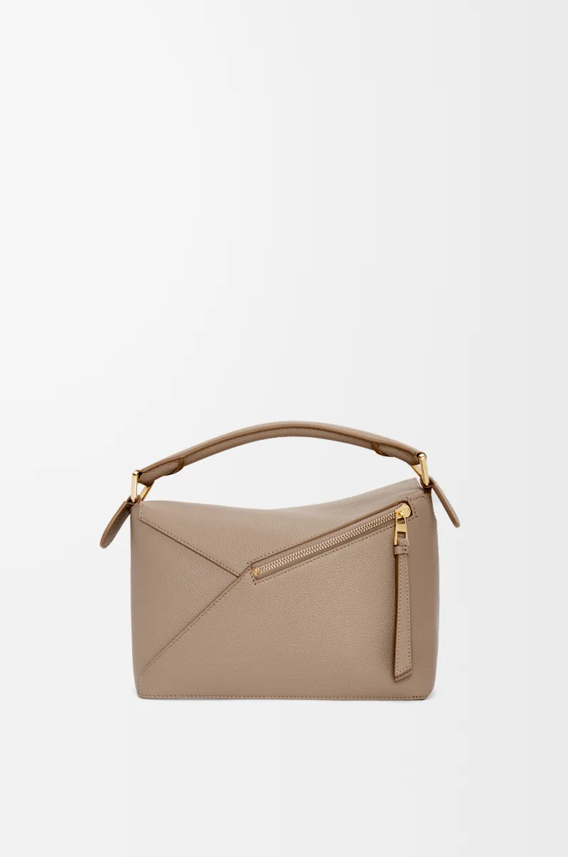 小号柔软粒面牛皮革 Puzzle 手袋