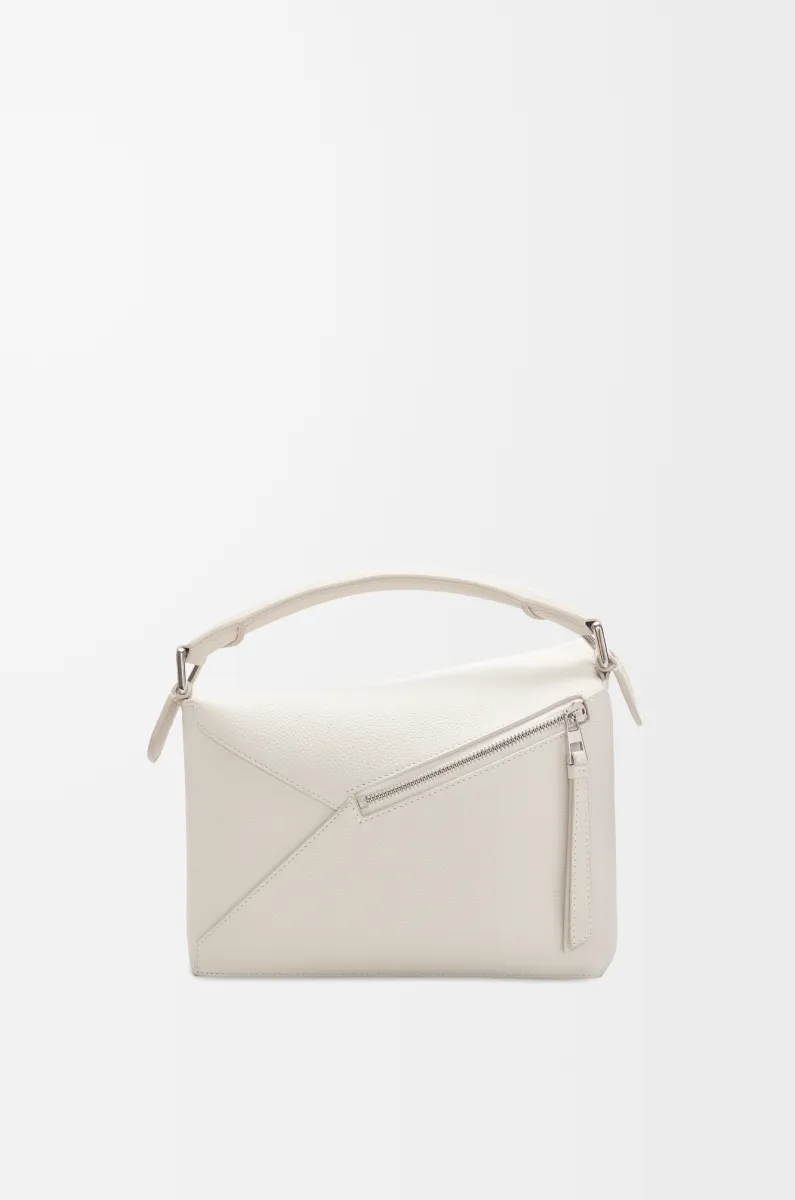 小号柔软粒面牛皮革 Puzzle 手袋