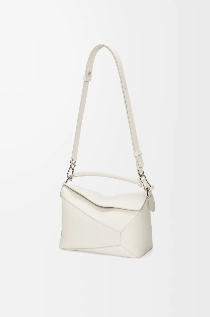 小号柔软粒面牛皮革 Puzzle 手袋