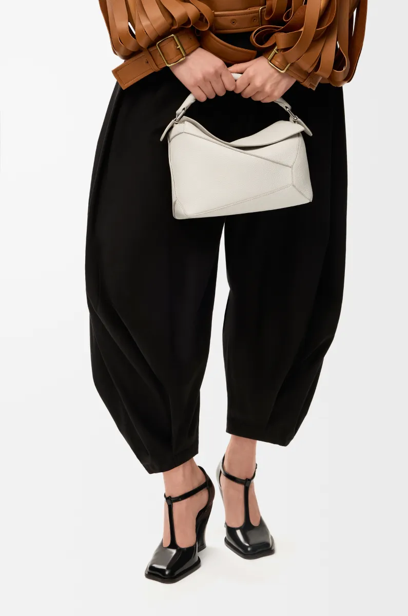 小号柔软粒面牛皮革 Puzzle 手袋