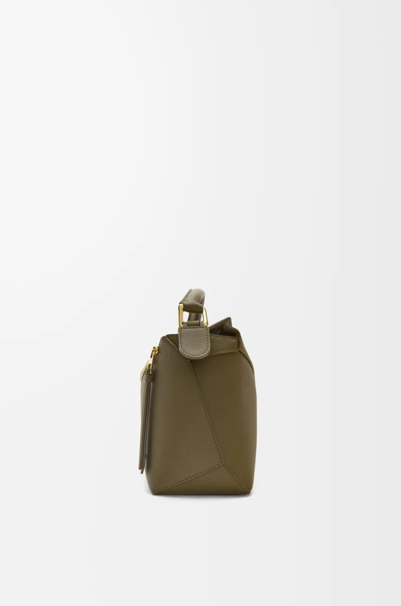 小号经典牛皮革 Puzzle Edge 手袋