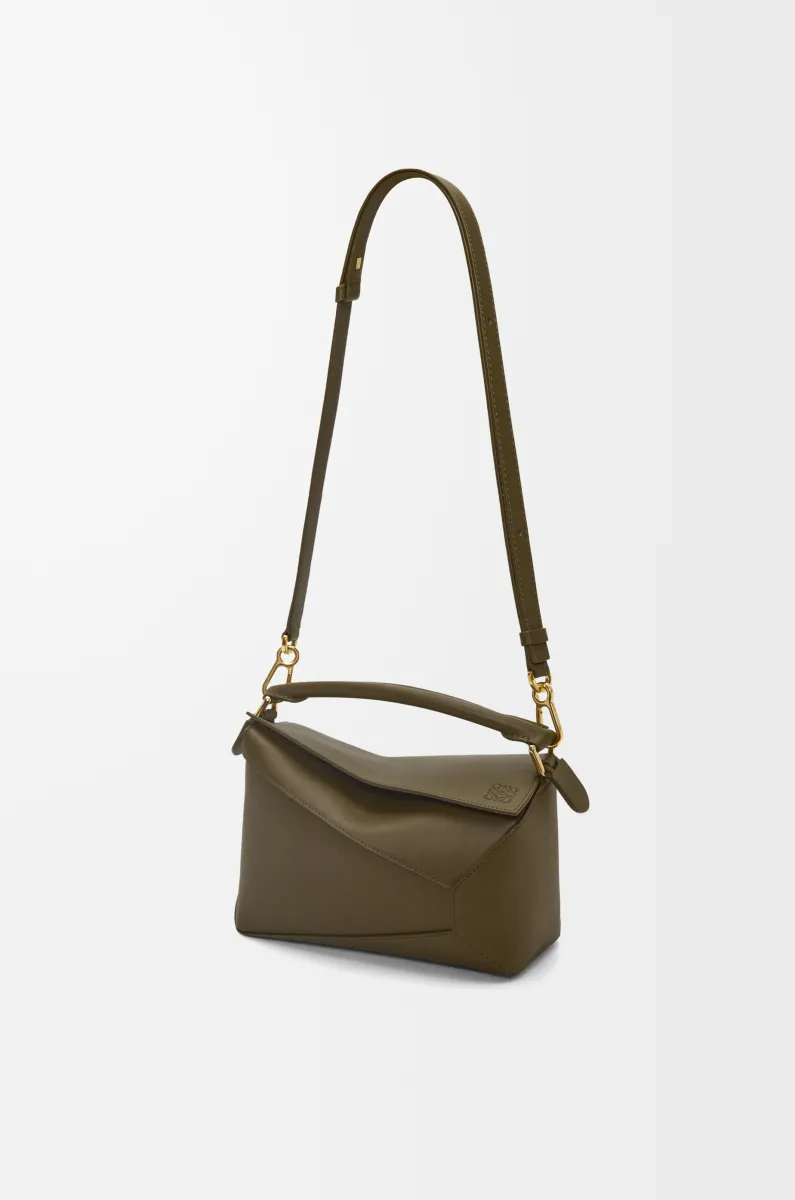 小号经典牛皮革 Puzzle Edge 手袋