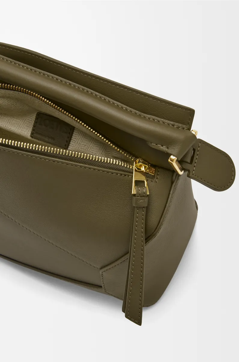 小号经典牛皮革 Puzzle Edge 手袋