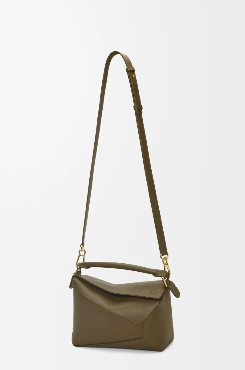 小号经典牛皮革 Puzzle Edge 手袋