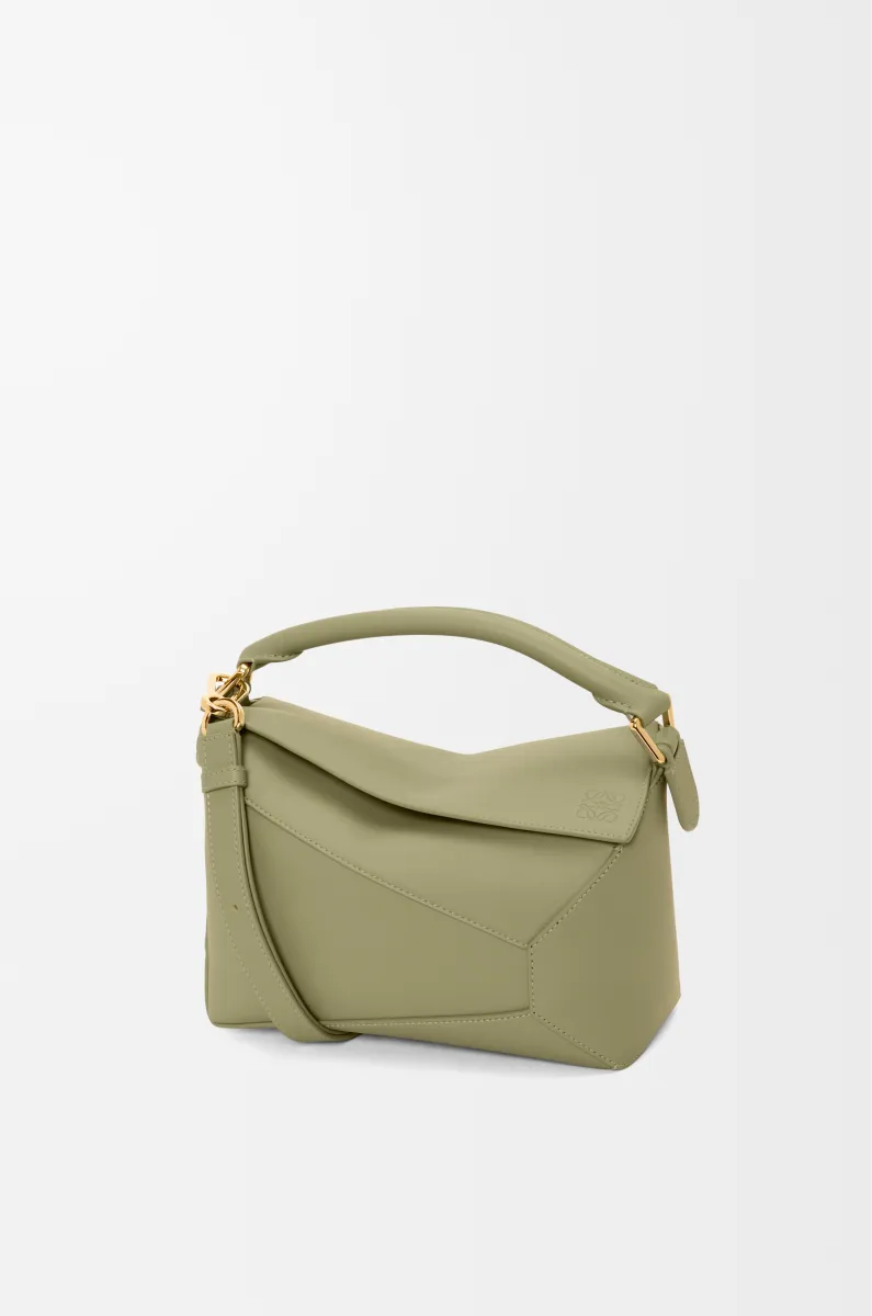 小号经典牛皮革 Puzzle Edge 手袋