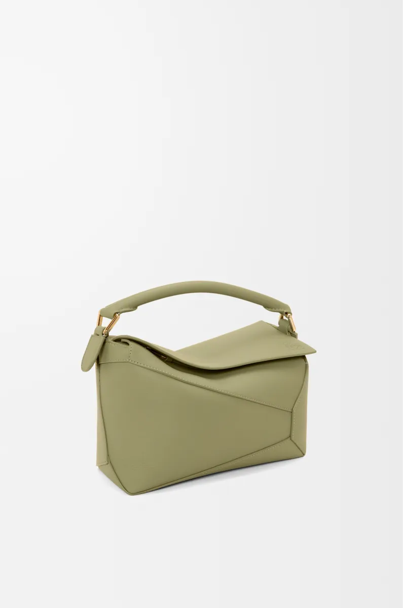 小号经典牛皮革 Puzzle Edge 手袋