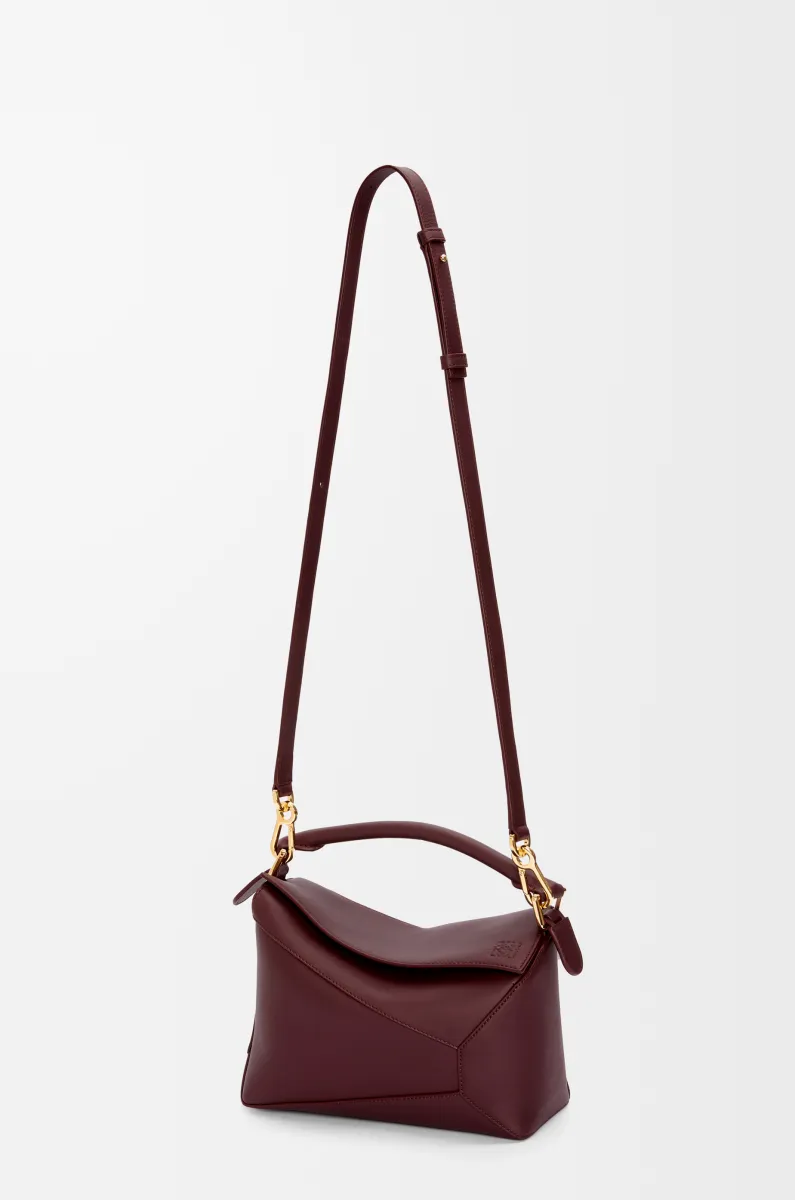 小号经典牛皮革 Puzzle Edge 手袋