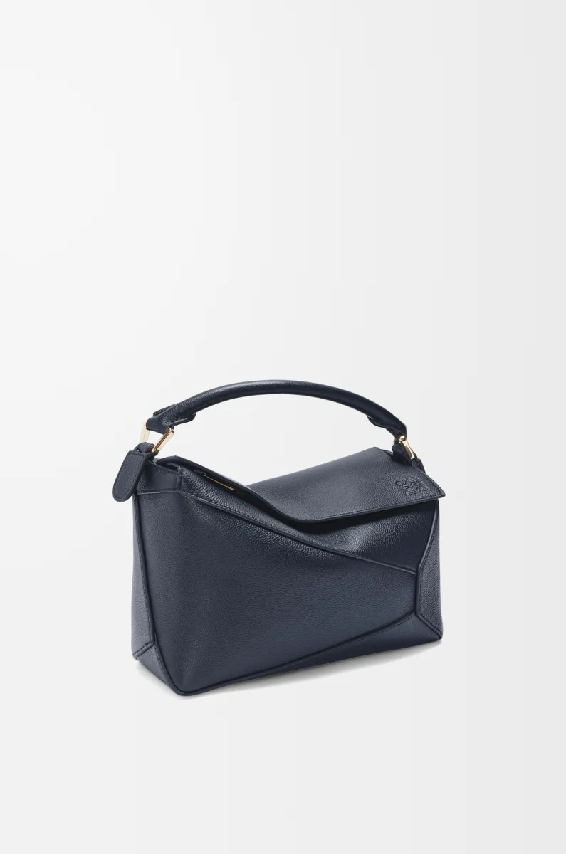 小号柔软粒面牛皮革 Puzzle 手袋