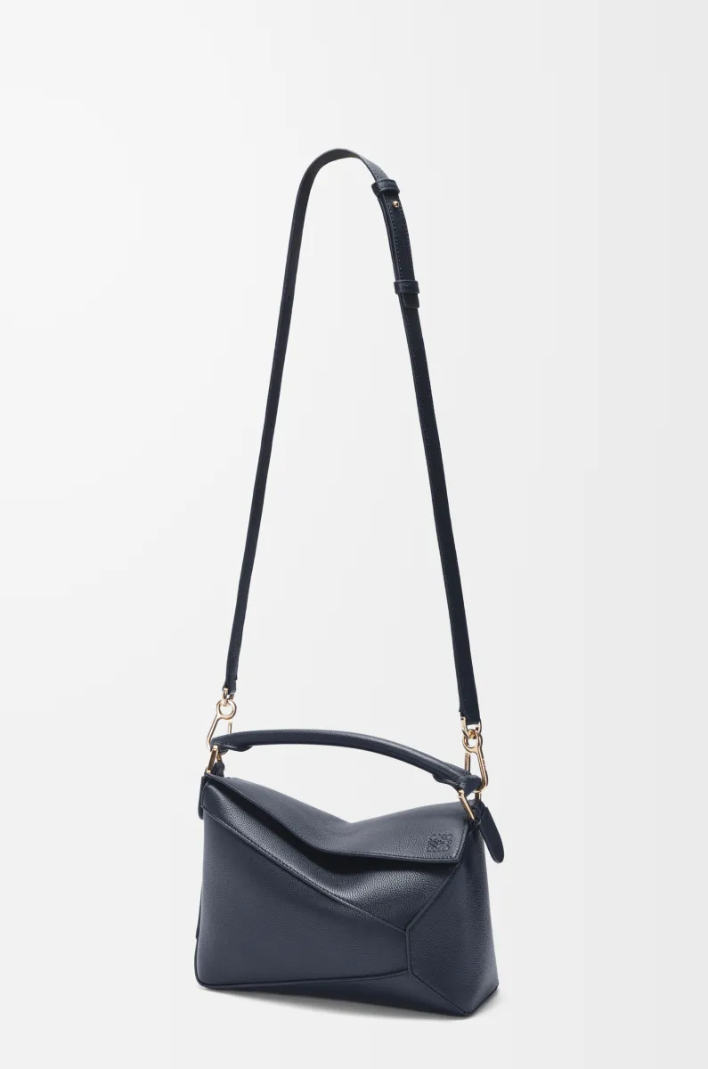 小号柔软粒面牛皮革 Puzzle 手袋