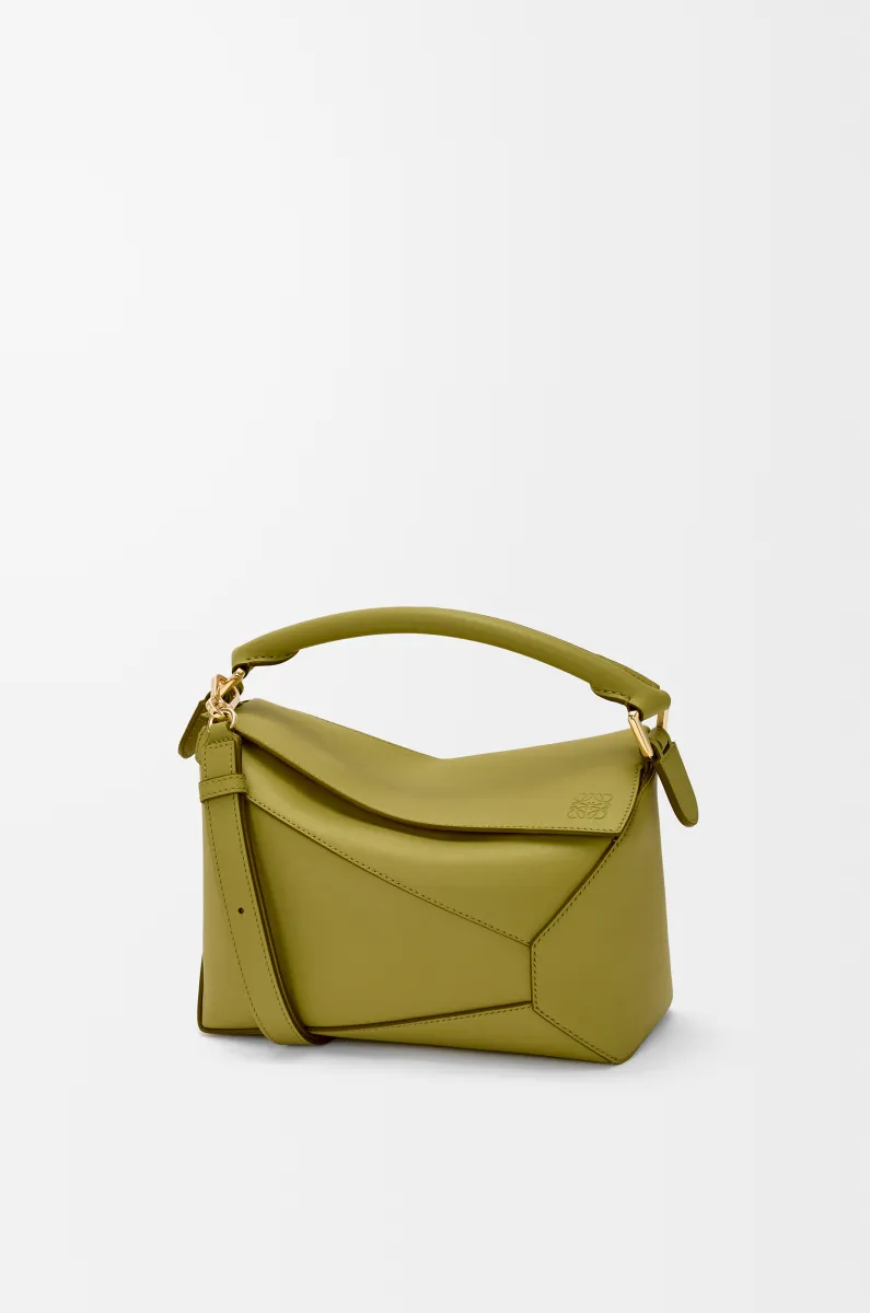 小号经典牛皮革 Puzzle Edge 手袋