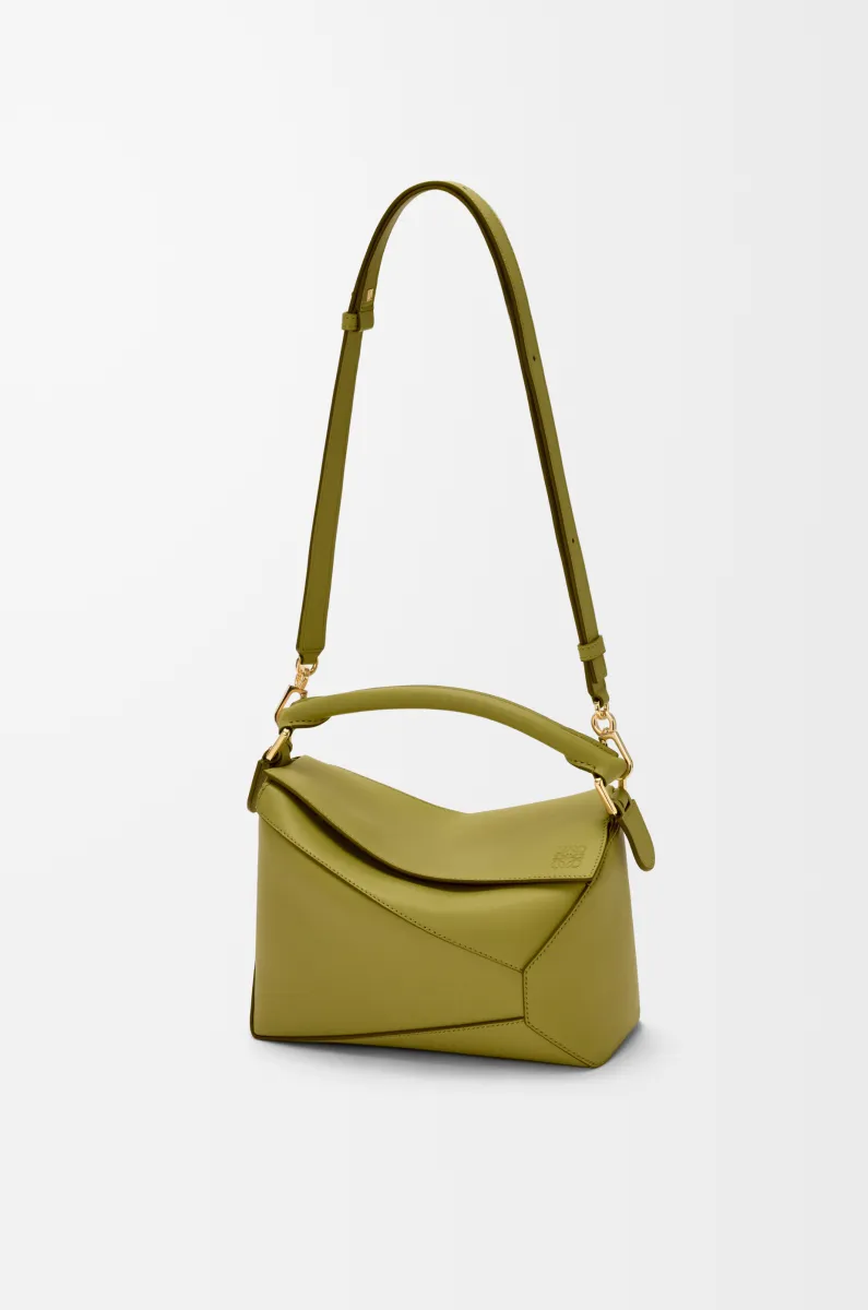 小号经典牛皮革 Puzzle Edge 手袋