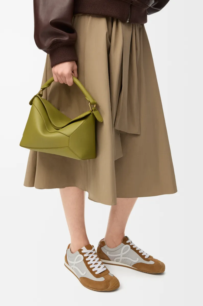 小号经典牛皮革 Puzzle Edge 手袋