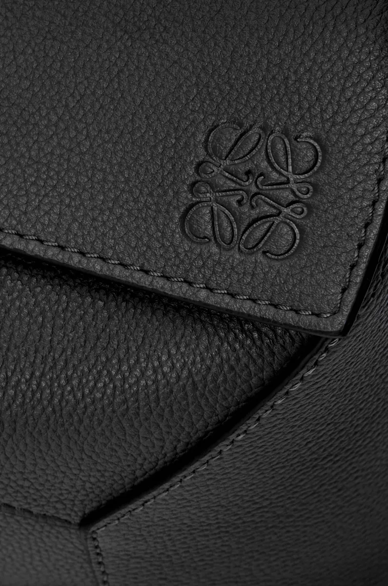 小号柔软粒面牛皮革 Puzzle 手袋