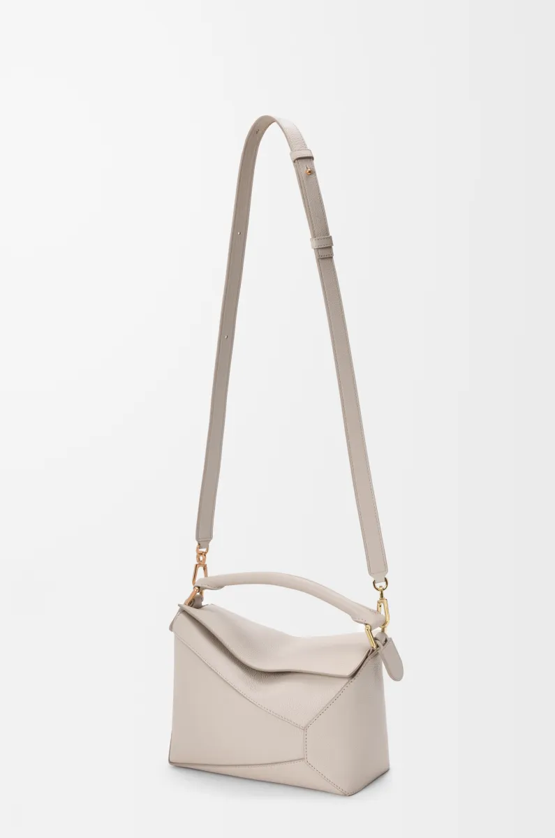 小号柔软粒面牛皮革 Puzzle 手袋