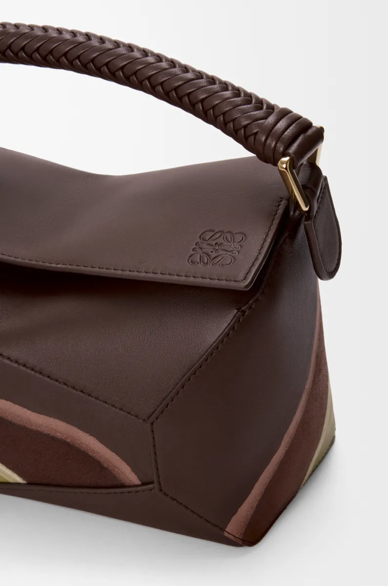 小号纳帕牛皮革 Puzzle Edge Landscape 手袋