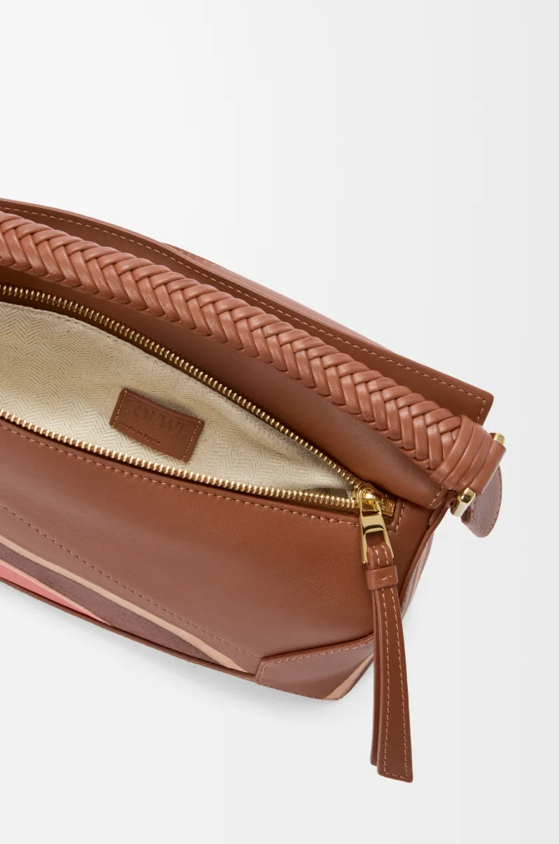 小号纳帕牛皮革 Puzzle Edge Landscape 手袋