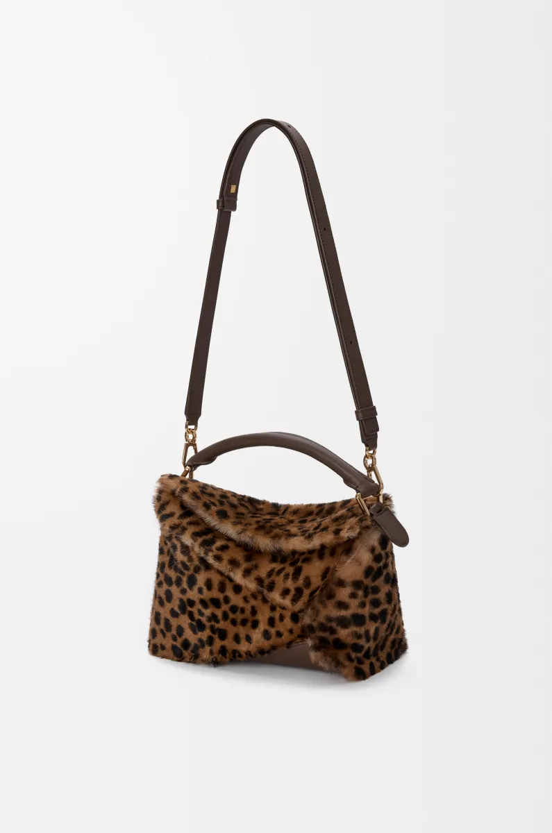 小号印花剪羊毛 Puzzle Edge 手袋