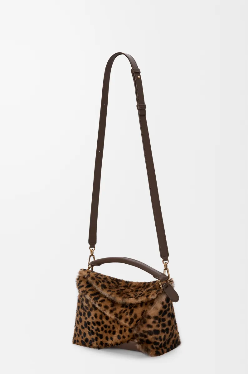 小号印花剪羊毛 Puzzle Edge 手袋