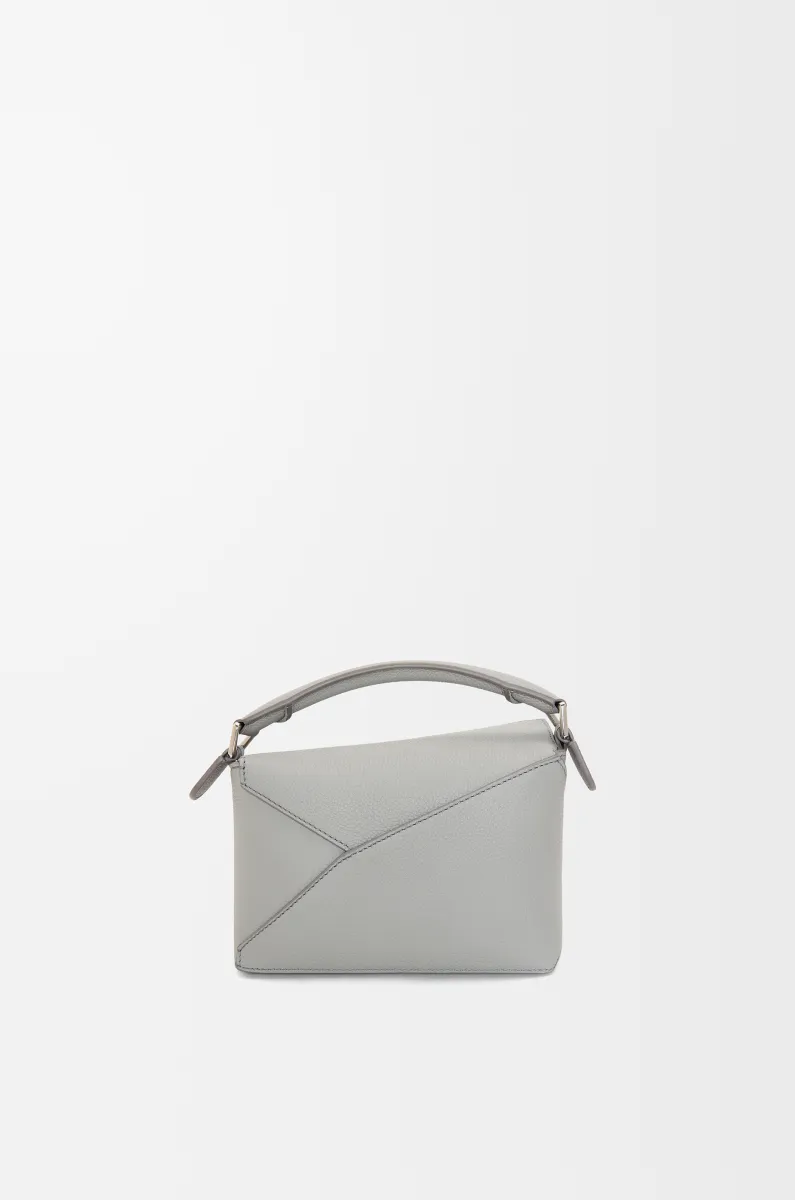 迷你柔软粒面牛皮革 Puzzle 手袋