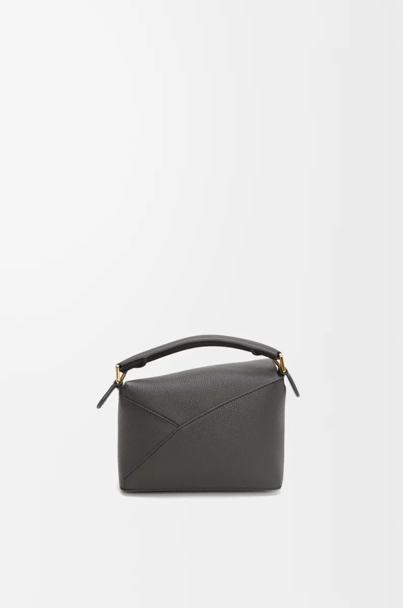 迷你柔软粒面牛皮革 Puzzle 手袋