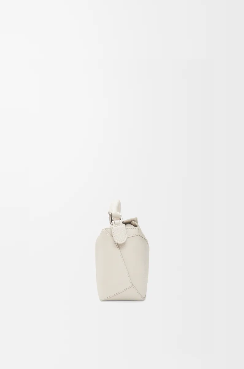 迷你柔软粒面牛皮革 Puzzle 手袋