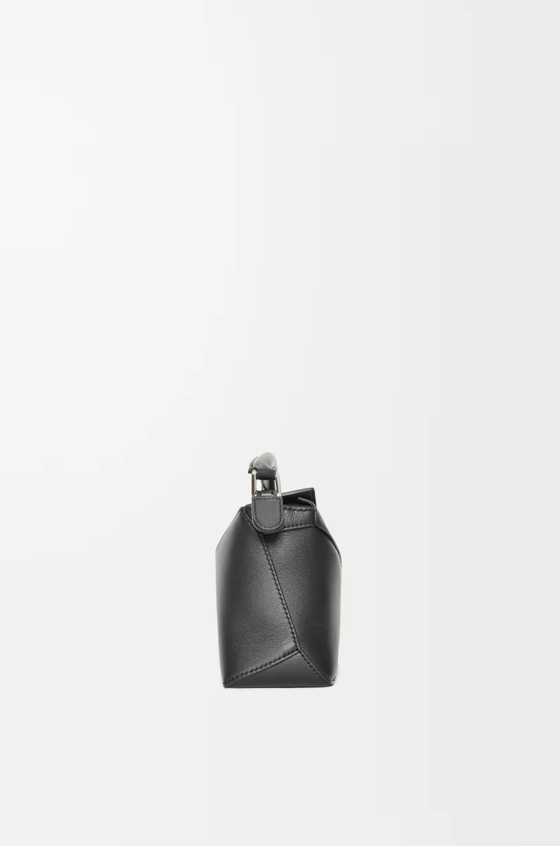 迷你经典牛皮革 Puzzle 手袋