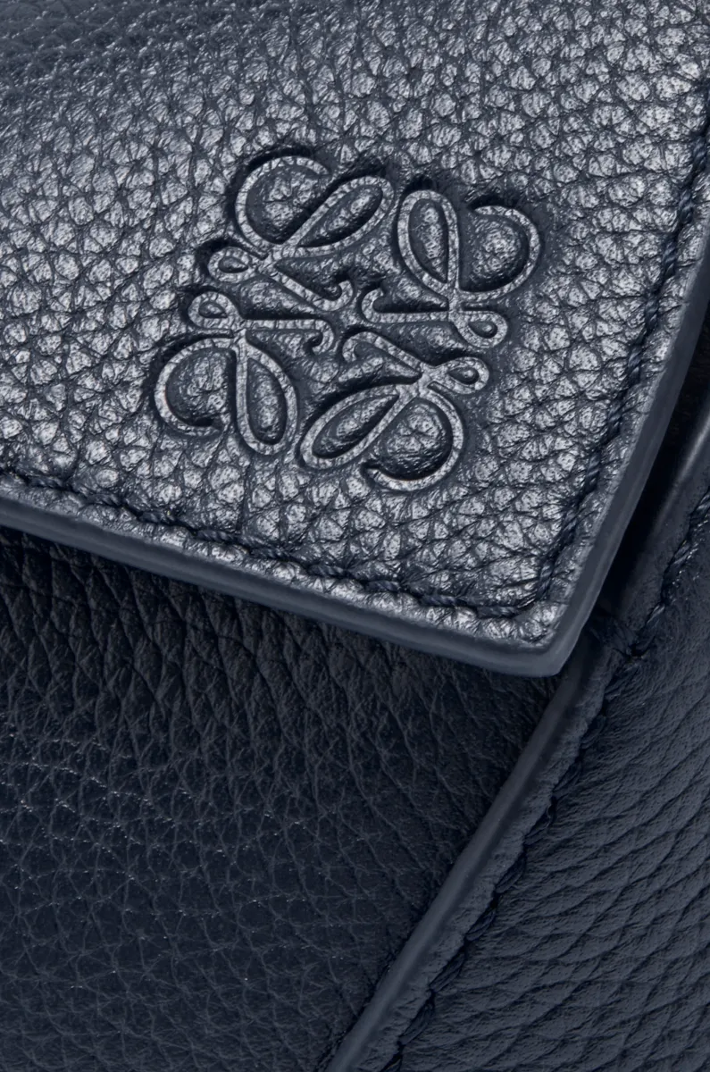 迷你柔软粒面牛皮革 Puzzle 手袋