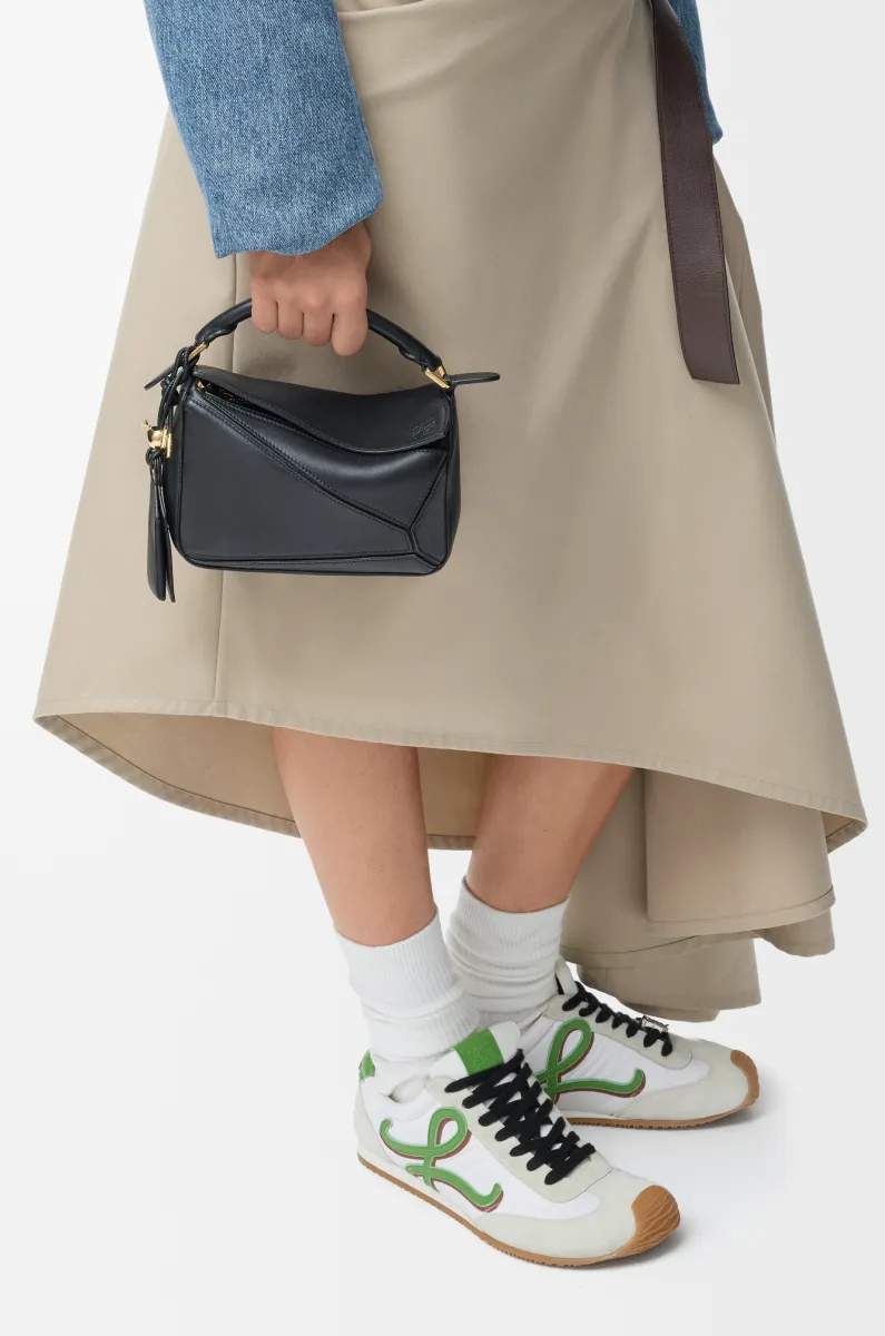 迷你纳帕羊皮革 Featherlight Puzzle 手袋