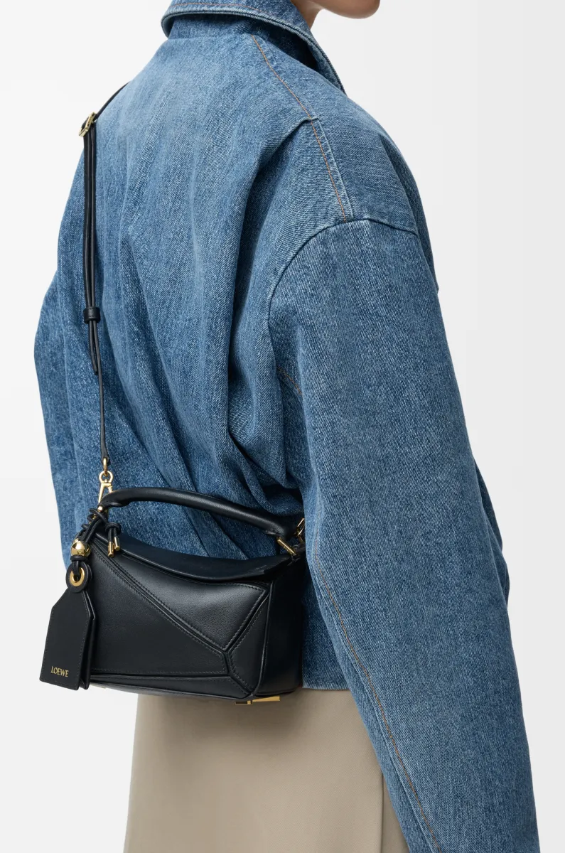 迷你纳帕羊皮革 Featherlight Puzzle 手袋