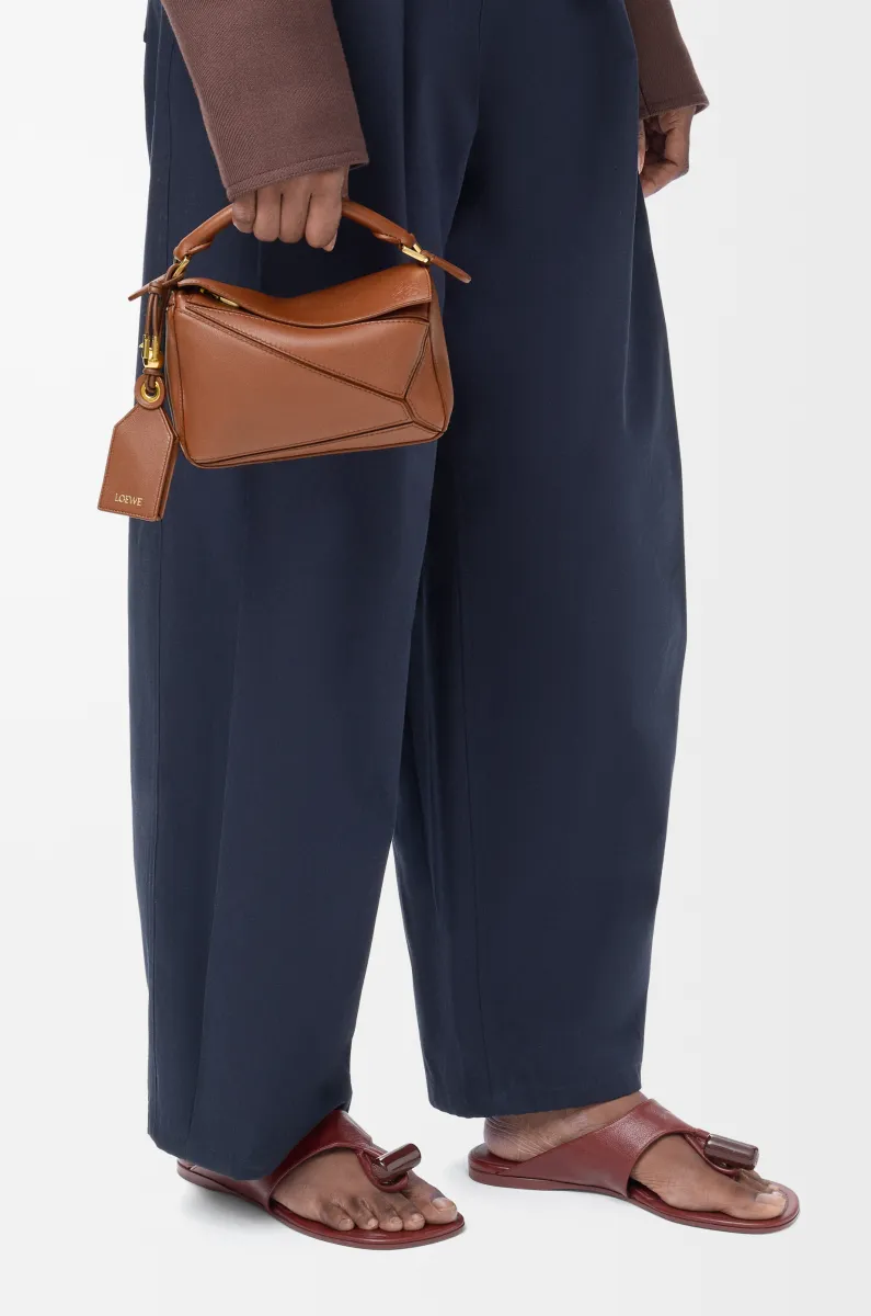 迷你纳帕羊皮革 Featherlight Puzzle 手袋