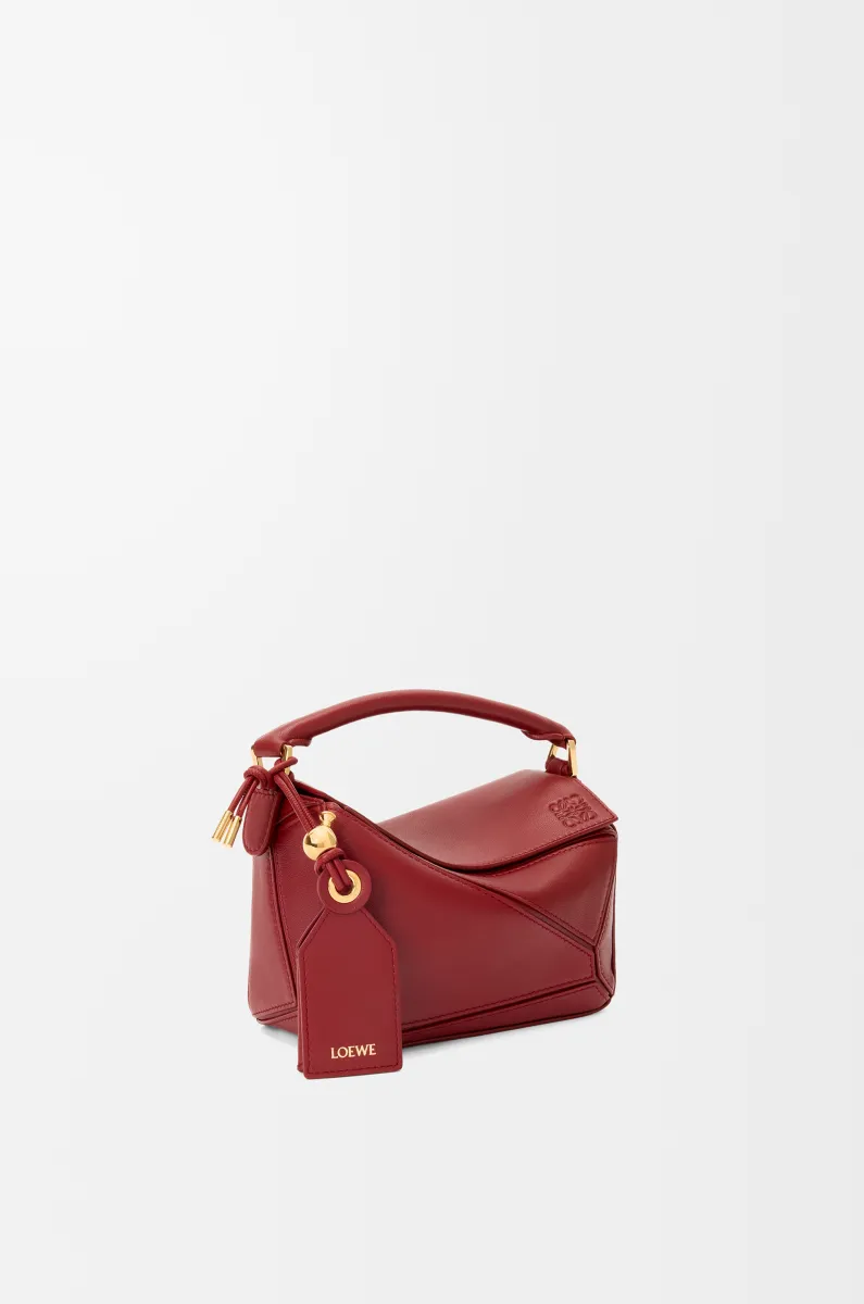 迷你纳帕羊皮革 Featherlight Puzzle 手袋