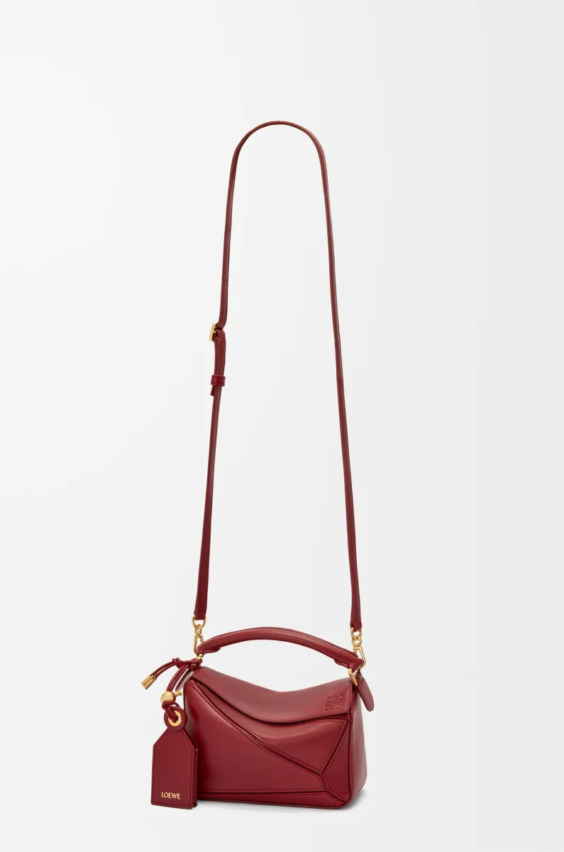 迷你纳帕羊皮革 Featherlight Puzzle 手袋