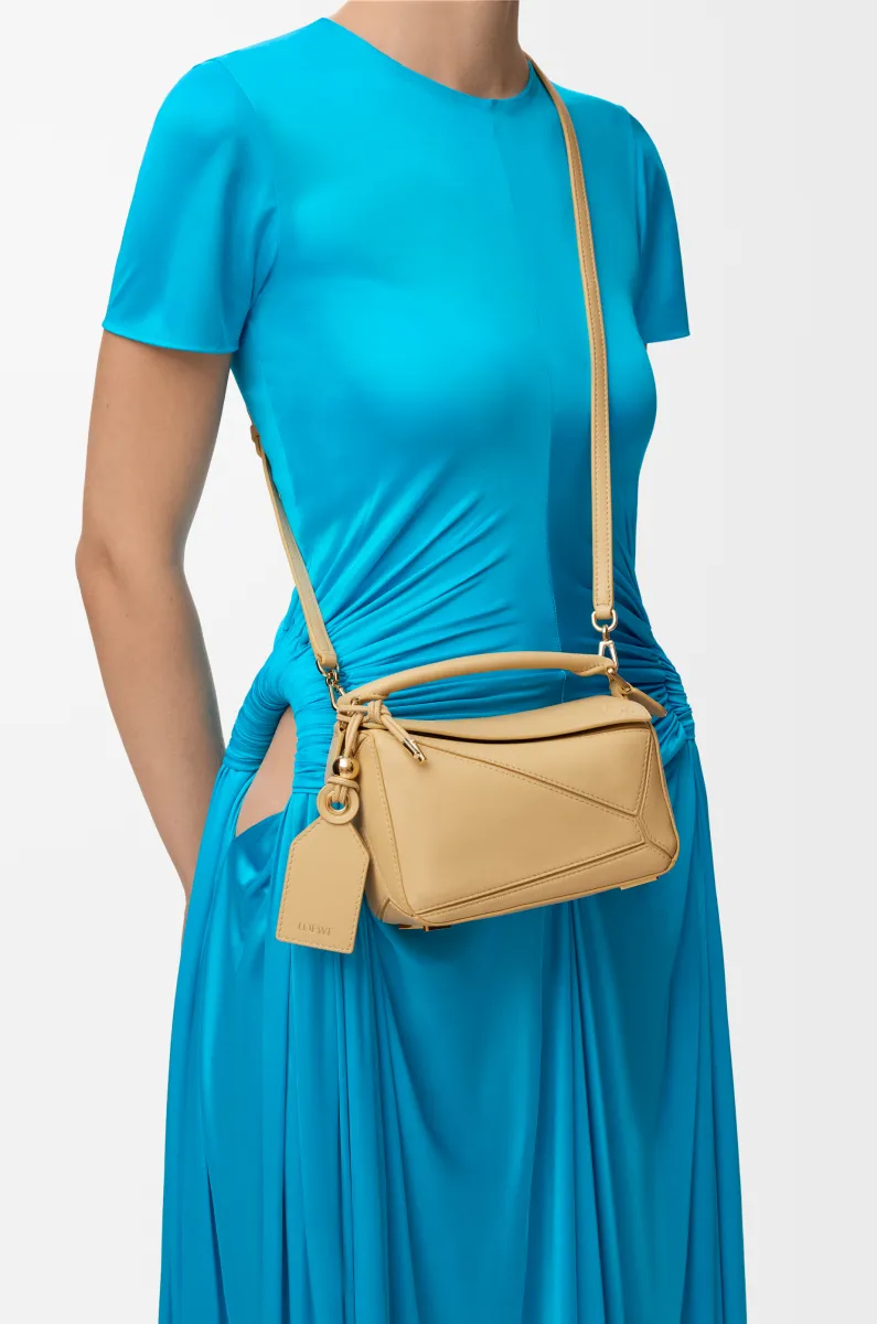 迷你纳帕羊皮革 Featherlight Puzzle 手袋