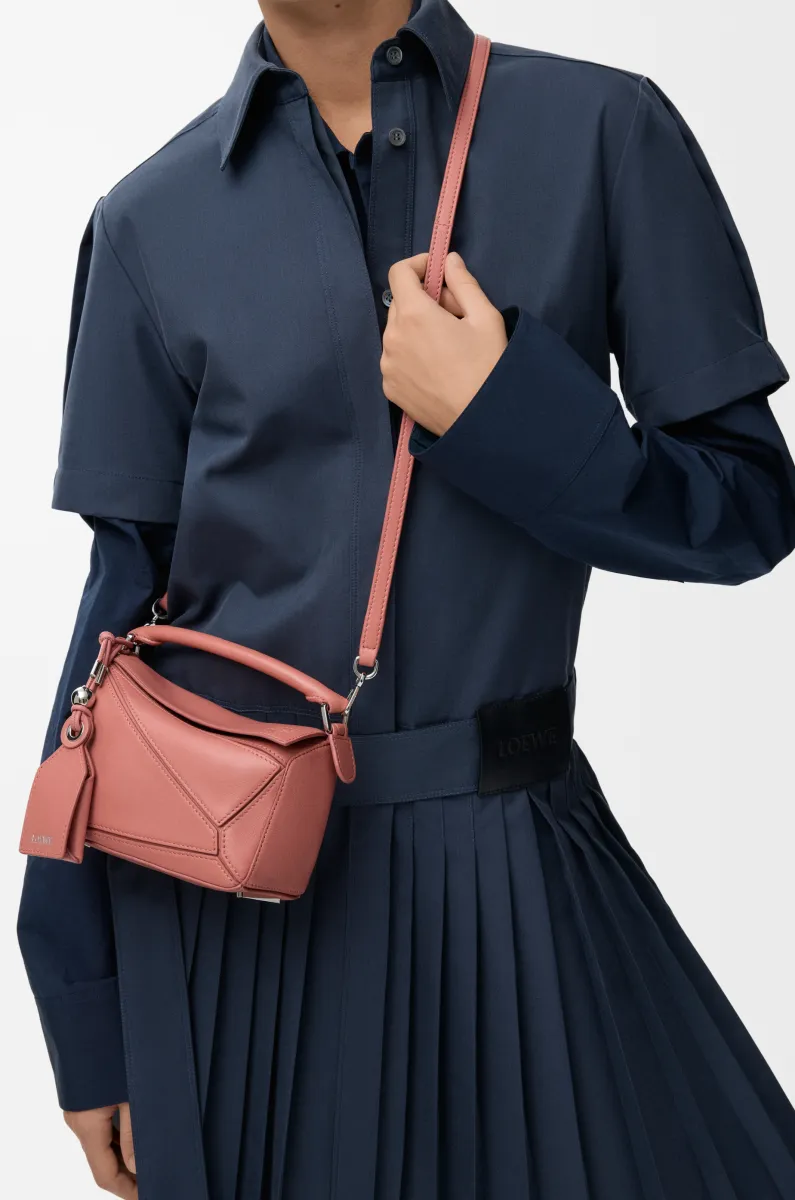 迷你纳帕羊皮革 Featherlight Puzzle 手袋