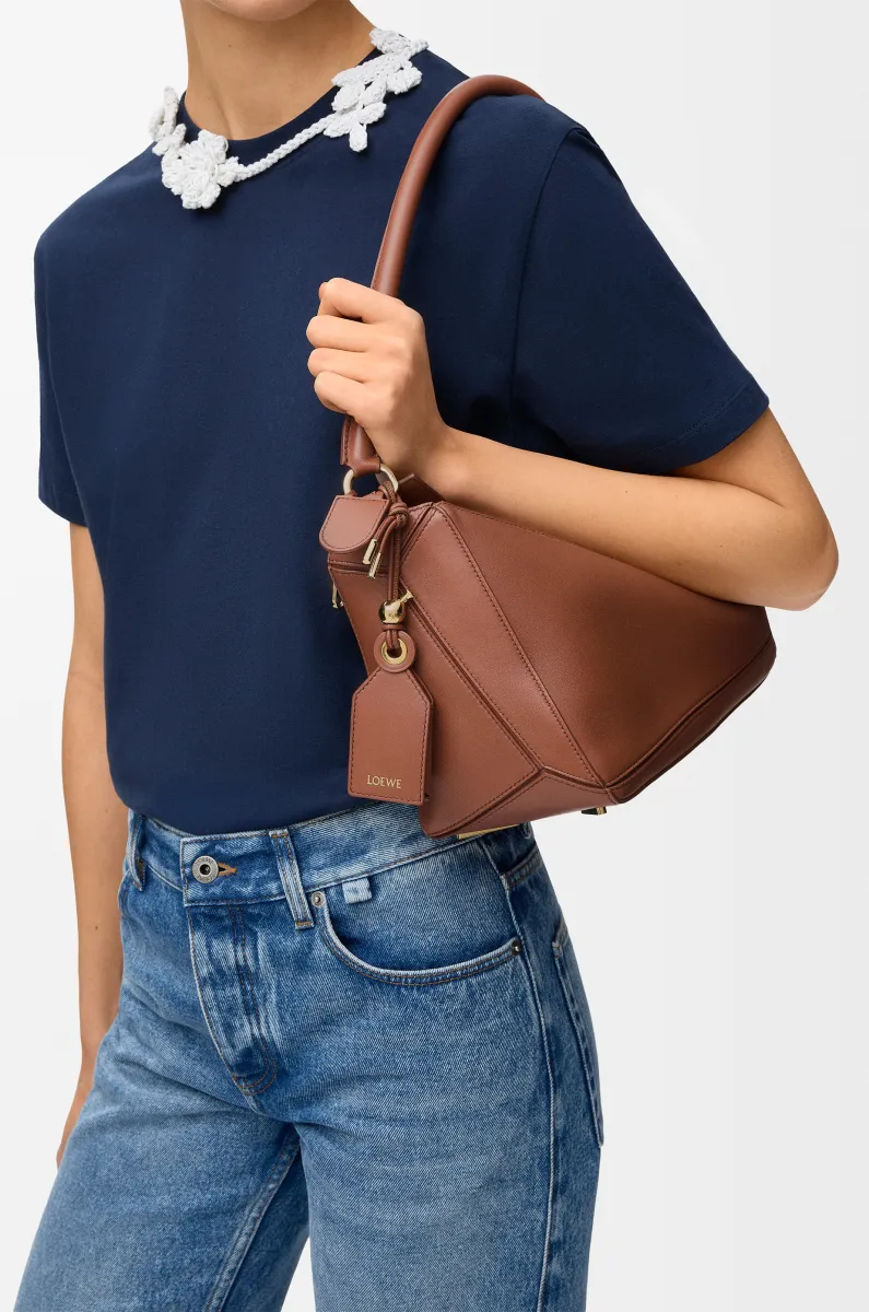 中号纳帕羊皮革 Featherlight Puzzle 手袋