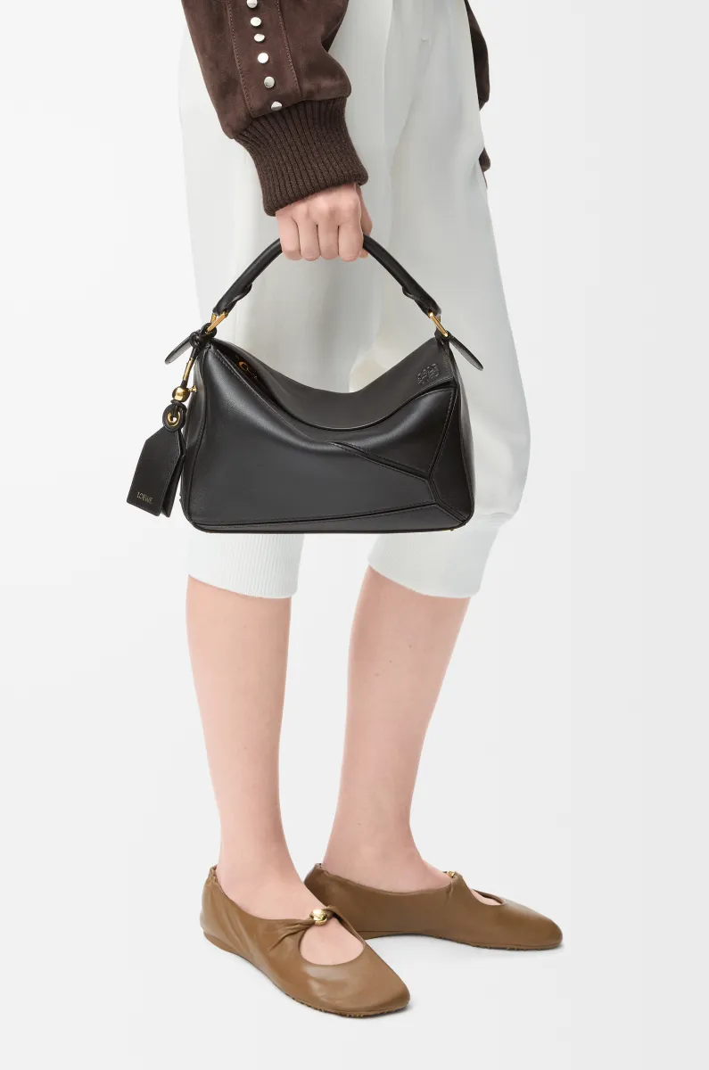 小号纳帕羊皮革 Featherlight Puzzle 手袋