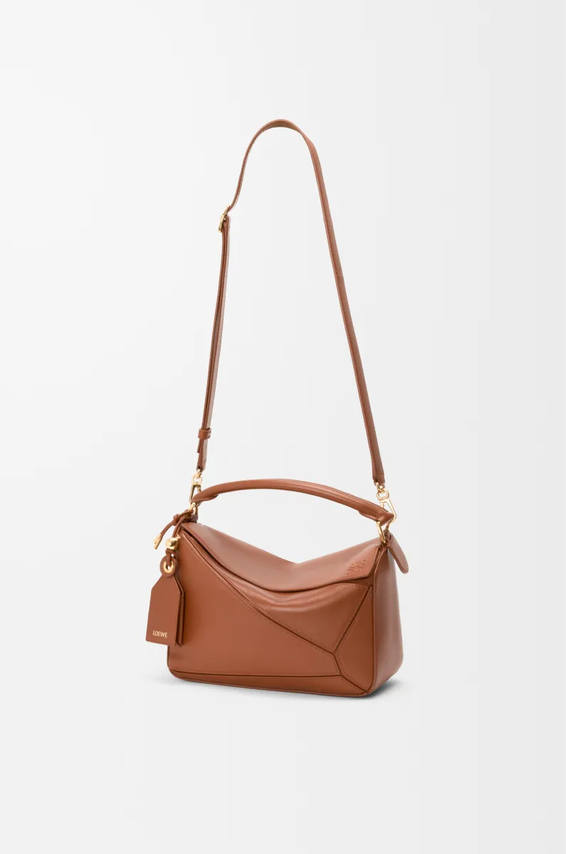 小号纳帕羊皮革 Featherlight Puzzle 手袋