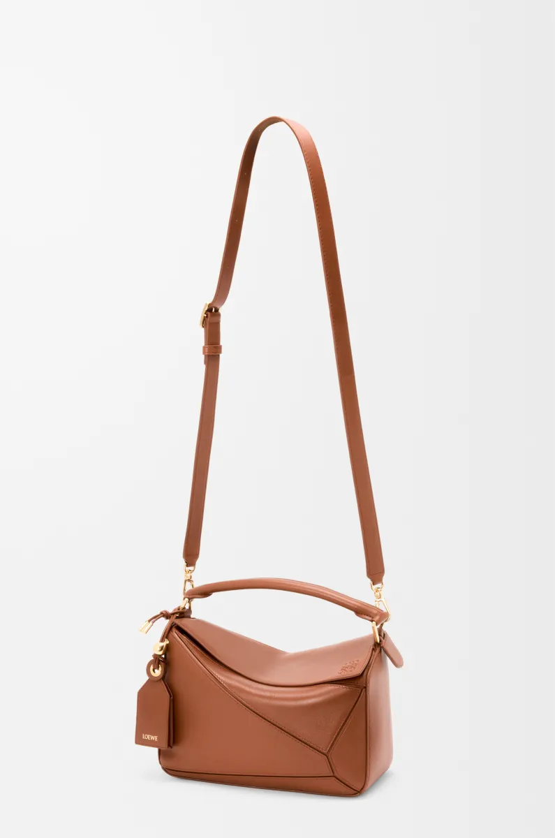 小号纳帕羊皮革 Featherlight Puzzle 手袋