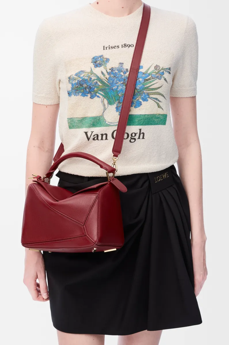 小号纳帕羊皮革 Featherlight Puzzle 手袋