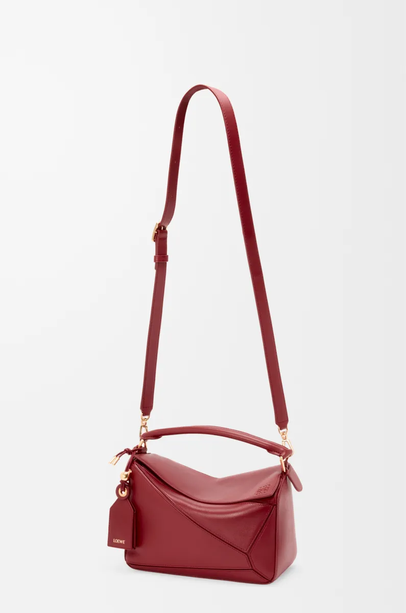 小号纳帕羊皮革 Featherlight Puzzle 手袋