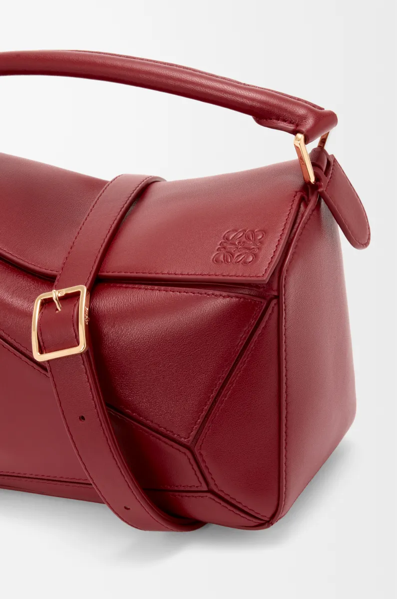 小号纳帕羊皮革 Featherlight Puzzle 手袋