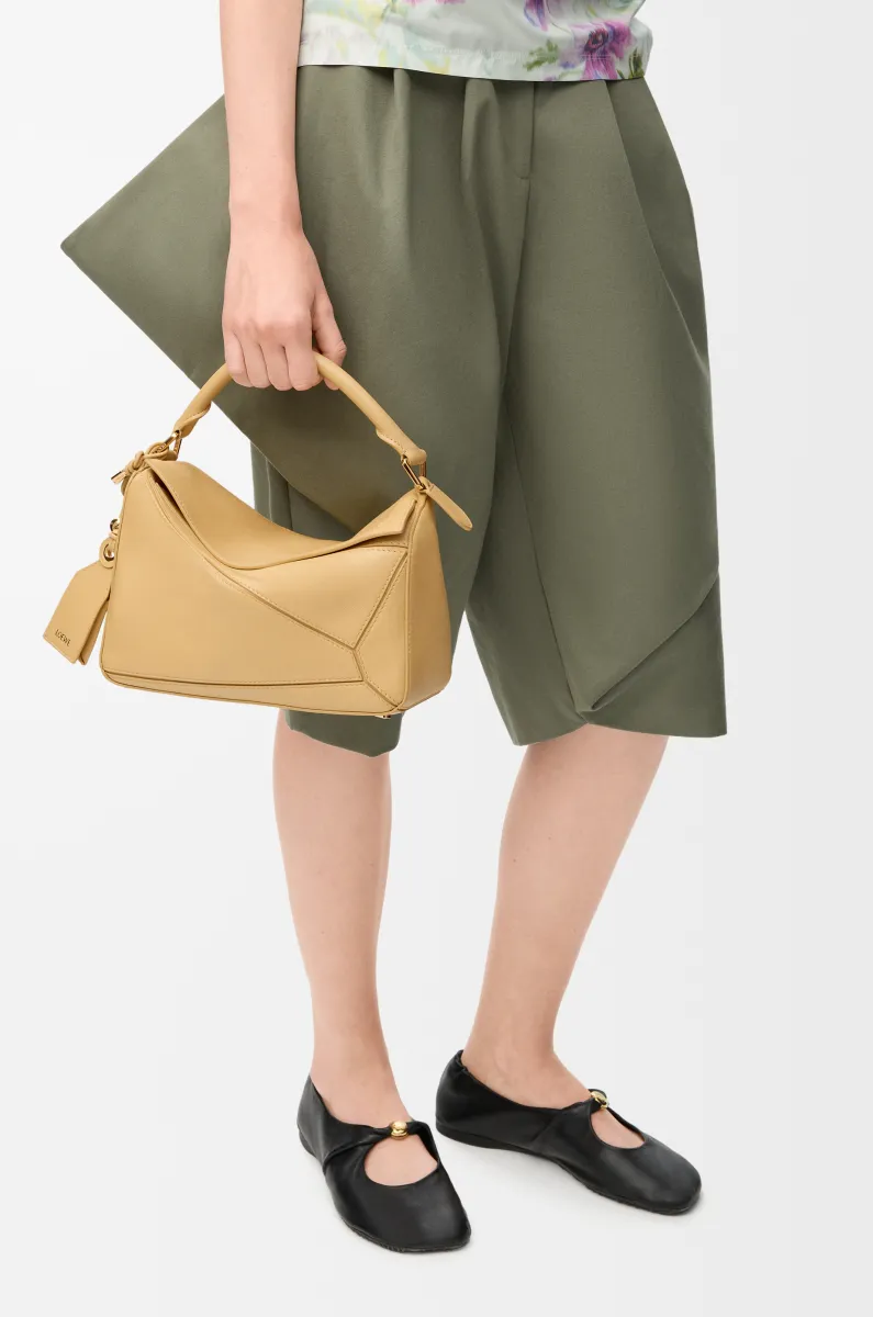 小号纳帕羊皮革 Featherlight Puzzle 手袋