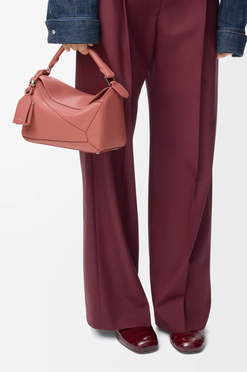 小号纳帕羊皮革 Featherlight Puzzle 手袋