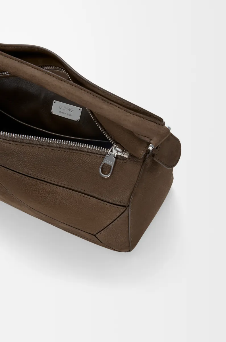 小号粒面牛巴革 Featherlight Puzzle 手袋