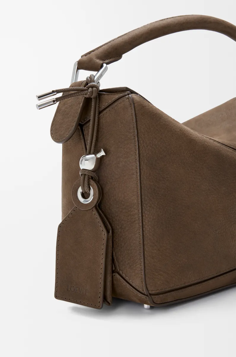 小号粒面牛巴革 Featherlight Puzzle 手袋