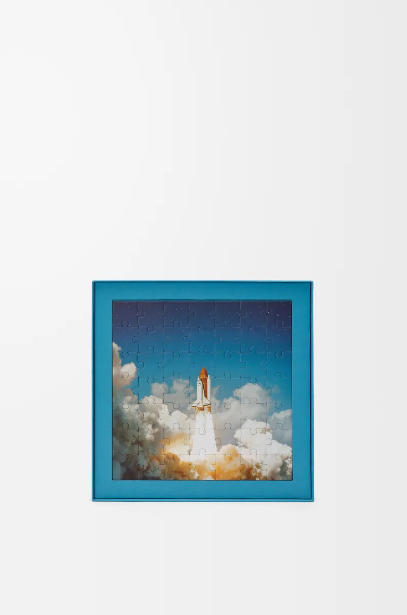 牛皮革和织物 Puzzle 10周年 动漫典藏版手袋