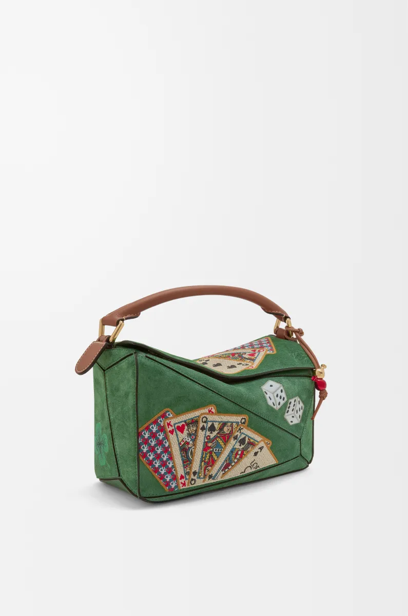 绒面牛皮革 Puzzle 10周年 2018春夏时装秀典藏版手袋