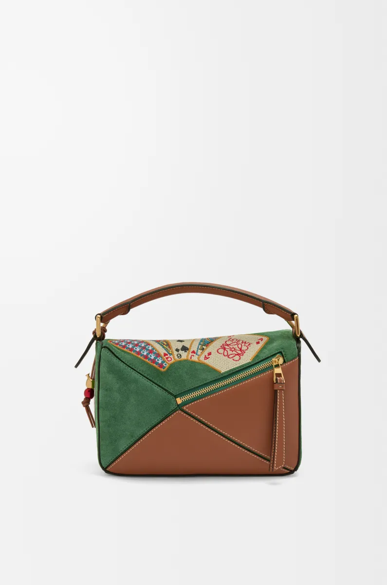 绒面牛皮革 Puzzle 10周年 2018春夏时装秀典藏版手袋